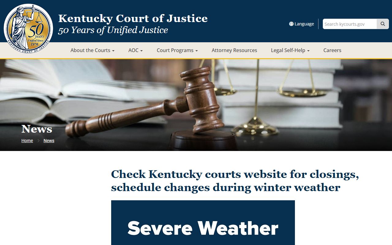 Rockcastle County arrest records Kentucky Court of Justice notice source